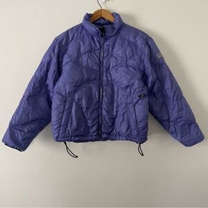 Obermeyer Kids Purple Goose Down Puffer Ski Jacket Size 12
